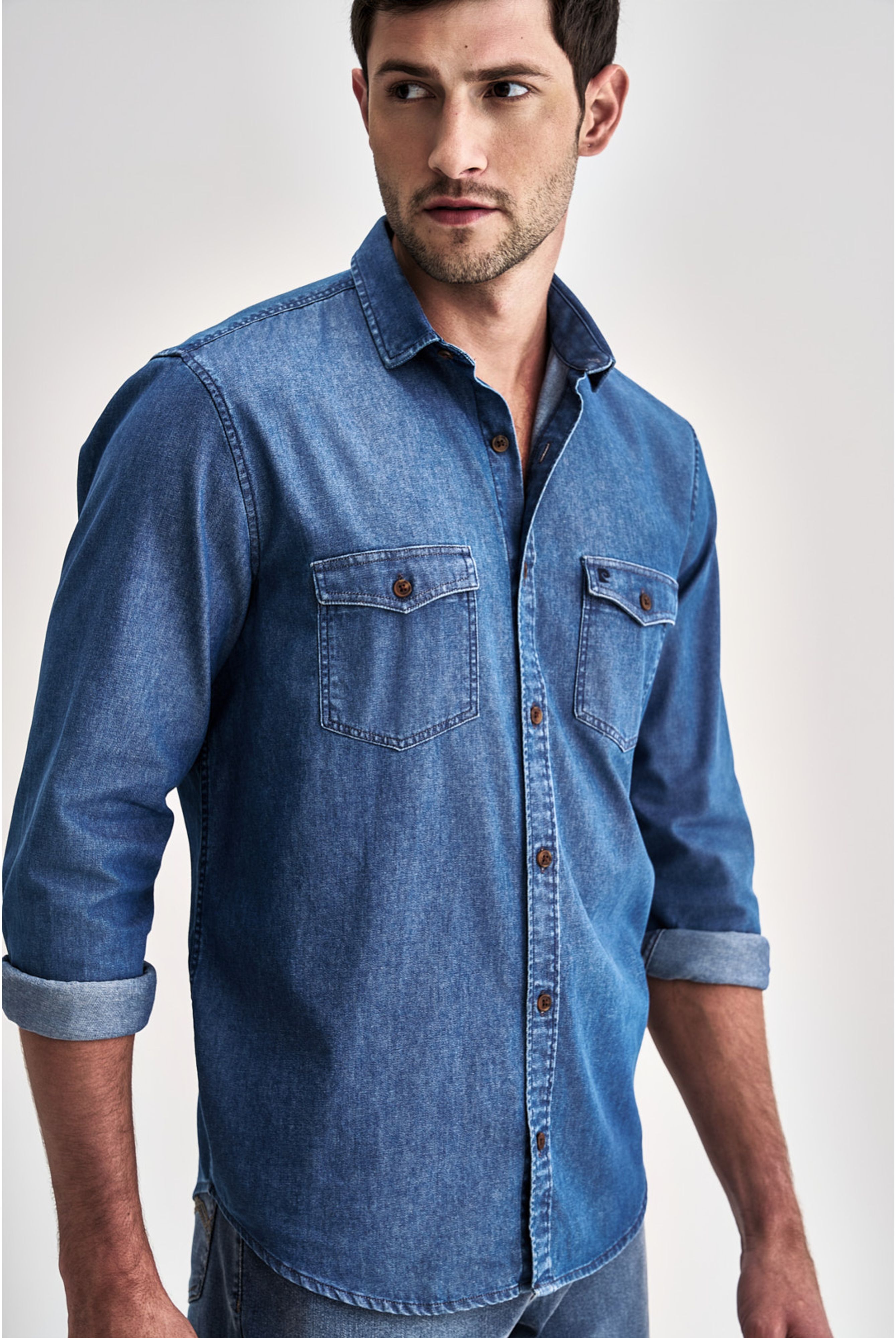 Camisa Casual ndigo - pierrecardin